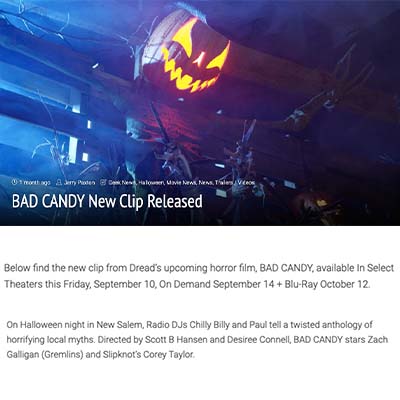 BAD CANDY New Clip Released